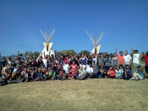 100 trained defenders of Mother Earth and Sacred Waters